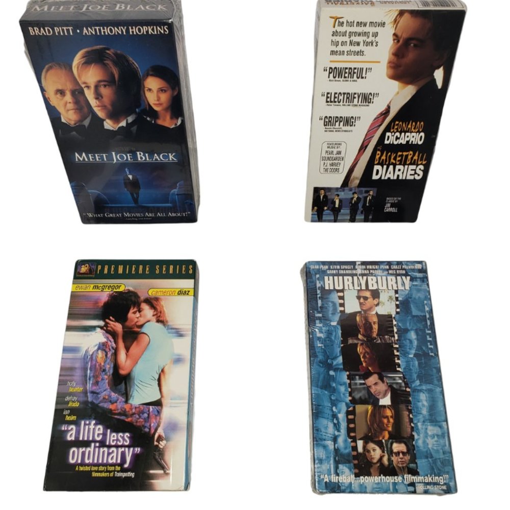 Drama VHS Bundle Lot Mixed Titles Classic Movies Vintage Tape